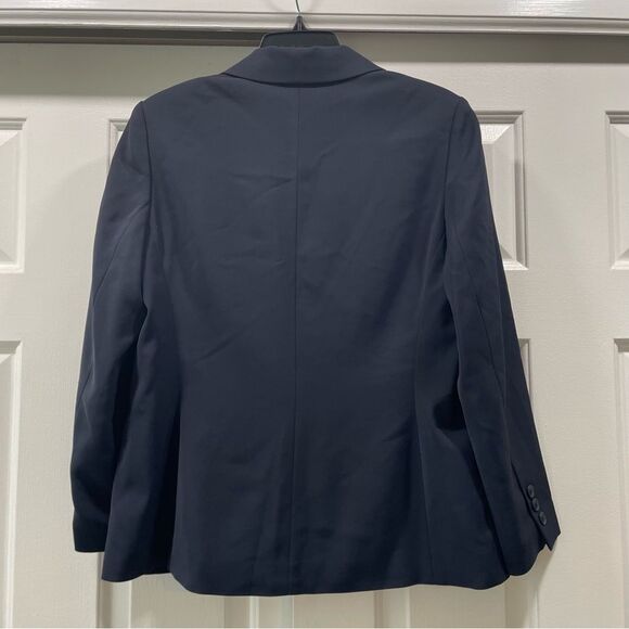NWOT Eddie Bauer Navy Blazer Size 10P - Picture 3 of 13